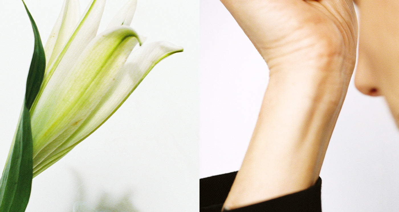 Where flowers bloom, skin listens. Explore CRA-YON's clean, modern scents designed to whisper on skin