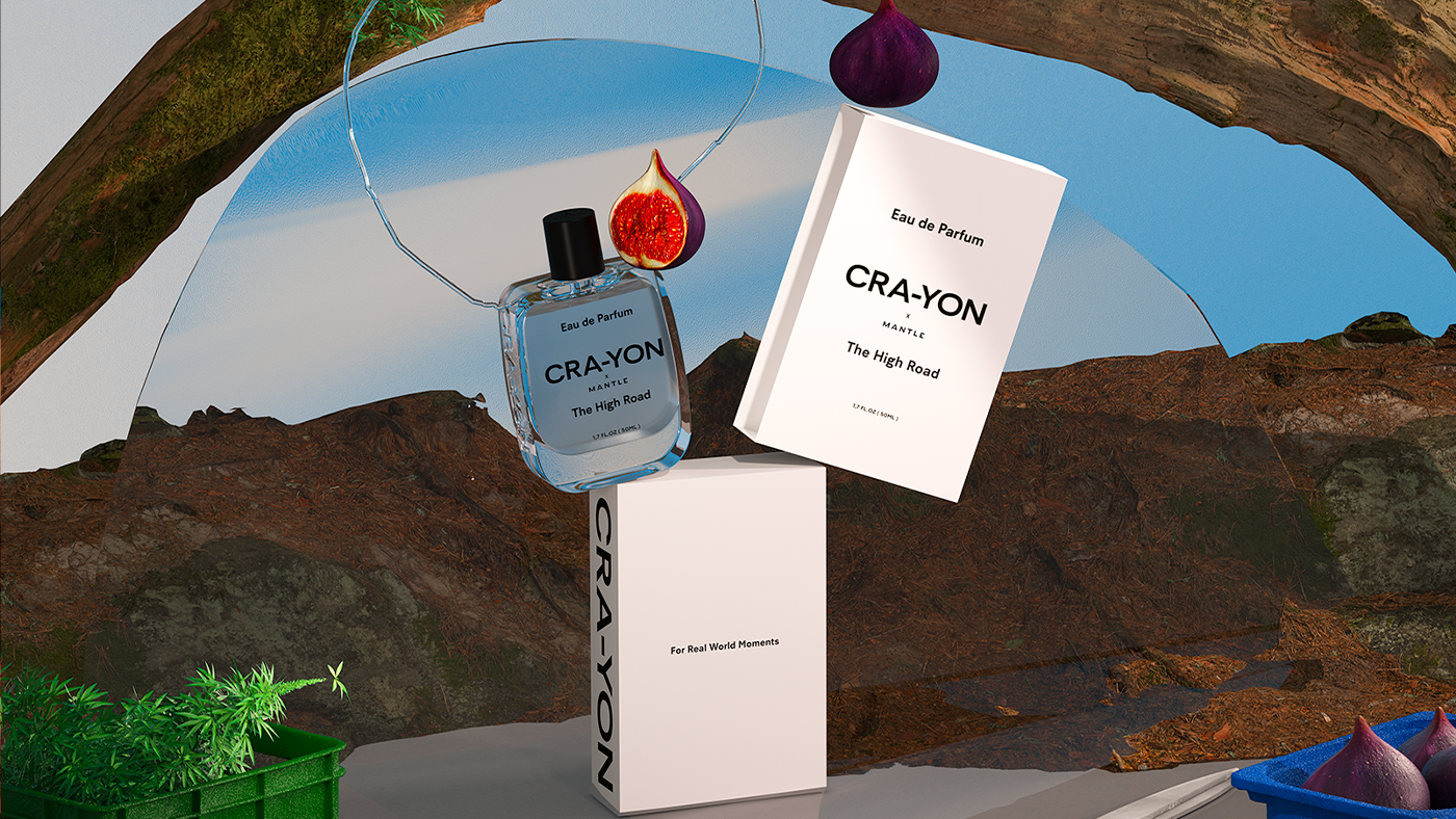 The High Road: A woody green fig scent for elevated days. Where nature, design, and scent meet.