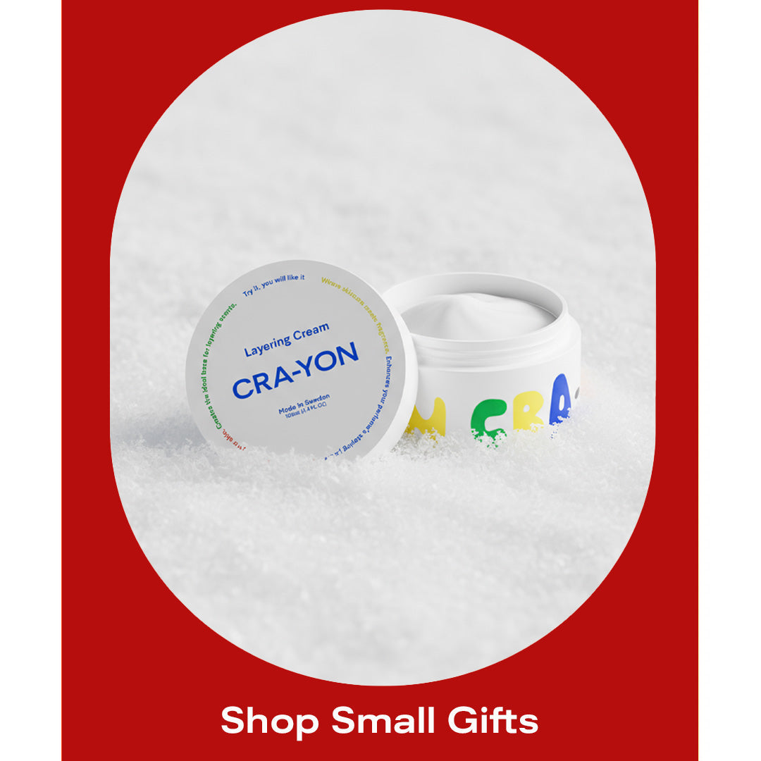 CRA-YON designer perfume packaging – small fragrance gifts for perfume lovers.