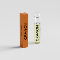 CRA-YON Caramel Days Travel Size Perfume on light background