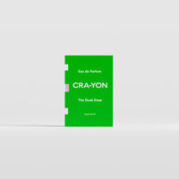 The Dusk Daze Eau de Parfum 2ml sample by CRA-YON in green packaging, displayed against a light background.