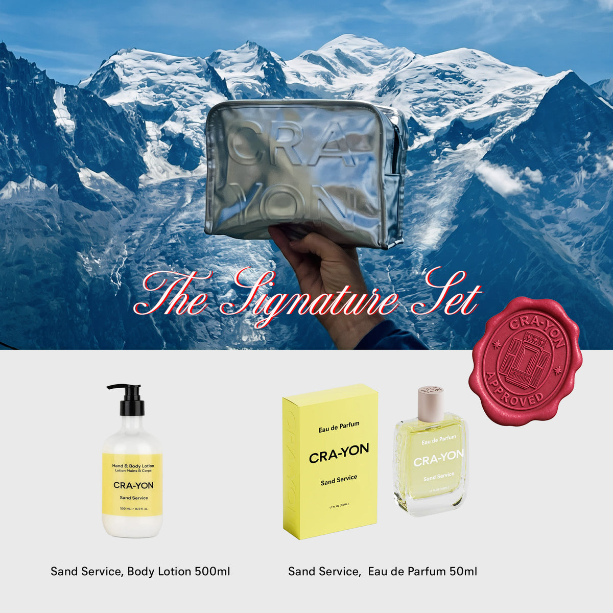 The Signature Set – Sand Service