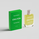 CRA-YON The Dusk Daze Eau de Parfum bottle with clear yellow fragrance beside green packaging box on a clean background