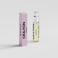 CRA-YON The Fougère Affair travel size bottle on light background