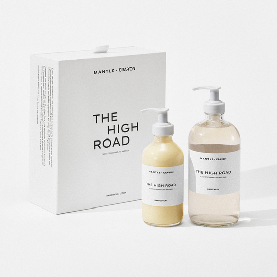 
                
                    Load image into Gallery viewer, The High Road Hand Wash + Lotion
                
            -image